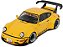 Porsche 911 964 RWB QEEMA 2023 1:18 GT Spirit Amarelo - Imagem 7