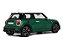 Mini Cooper F56 JCW British Racing IV 2023 1:18 OttOmobile Verde - Imagem 2
