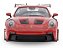 Porsche 911 (992) GT3 RS Coupe 2024 1:18 Solido Vermelho - Imagem 3
