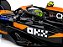 Fórmula 1 McLaren MCL38 Lando Norris GP Miami 2024 1:18 Solido - Imagem 6