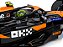 Fórmula 1 McLaren MCL38 Lando Norris GP Miami 2024 1:18 Solido - Imagem 5