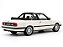 BMW E30 325i TC2 Baur 1988 1:18 OttOmobile Branco - Imagem 2