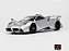 Pagani Imola Coupe 1:18 LCD Models Prata - Imagem 1