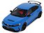 Honda Civic Type R Racing Boost Blue Pearl 2022 1:18 OttOmobile - Imagem 7