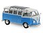 Volkswagen Kombi T1 21 Janelas 1962 1:18 Solido Azul - Imagem 7