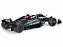 Fórmula 1 Mercedes Bens AMG Petronas W15 Hamilton Winner British Gp 2024 1:43 Bburago c/ Display e Piloto - Imagem 2