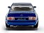 Mercedes Benz 560 SEC AMG Widebody 1990 1:43 Solido Azul - Imagem 4