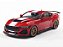 Shelby Mustang Super Snake 2025 1:18 Solido Vermelho - Imagem 1