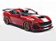 Shelby Mustang Super Snake 2025 1:18 Solido Vermelho - Imagem 7