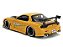 Mazda RX-7 1993 HKS Serie JDM Tuners 1:24 Jada Toys Amarelo - Imagem 6