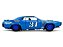 Plymouth GTX 1972 1:24 Jada Toys Azul - Imagem 7