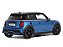Mini Cooper S 2021 1:18 OttOmobile Azul - Imagem 2
