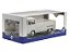 Volkswagen T2 Kombi Pick Up 1968 1:18 Solido Branco - Imagem 13