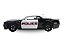 Dodge Challenger R/T Scat Pack Widebody Highway Police 2023 1:18 Solido - Imagem 8