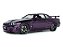 *** PRÉ-VENDA *** Nissan Skyline (R34) GT-R Z Tune Midnight Purple 1999 1:18 Solido - Imagem 1