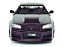 *** PRÉ-VENDA *** Nissan Skyline (R34) GT-R Z Tune Midnight Purple 1999 1:18 Solido - Imagem 3