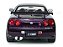 *** PRÉ-VENDA *** Nissan Skyline (R34) GT-R Z Tune Midnight Purple 1999 1:18 Solido - Imagem 4