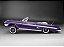 Chevrolet Impala 1961 Open Convertilbe Lowrider 1:18 Sunstar Purple - Imagem 14