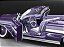Chevrolet Impala 1961 Open Convertilbe Lowrider 1:18 Sunstar Purple - Imagem 4