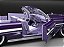 Chevrolet Impala 1961 Open Convertilbe Lowrider 1:18 Sunstar Purple - Imagem 5