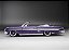 Chevrolet Impala 1961 Open Convertilbe Lowrider 1:18 Sunstar Purple - Imagem 11