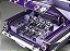 Chevrolet Impala 1961 Open Convertilbe Lowrider 1:18 Sunstar Purple - Imagem 9