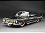 Chevrolet Impala 1961 Open Convertilbe Lowrider 1:18 Sunstar Preto - Imagem 1