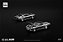 Shelby Mustang GT500 Silver Chrome 1:64 POP RACE - Imagem 3