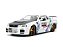 Nissan Skyline GT-R R34 2002 HKS Power JDM Tuners 1:24 Jada Toys Branco - Imagem 1