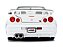 Nissan Skyline GT-R R34 2002 HKS Power JDM Tuners 1:24 Jada Toys Branco - Imagem 4