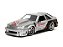 Ford Mustang GT 1989 Texaco Big Time Muscle 1:24 Jada Toys Prata - Imagem 1