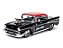 Chevy Bel Air 1957 Black Widow 1:24 Jada Toys Preto - Imagem 1