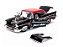 Chevy Bel Air 1957 Black Widow 1:24 Jada Toys Preto - Imagem 5