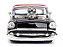 Chevy Bel Air 1957 Black Widow 1:24 Jada Toys Preto - Imagem 3