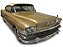 Buick Limited Riviera Coupe 1958 1:18 Sunstar Platinum Dourado - Imagem 1