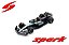 Fórmula 1 Mercedes AMG Petronas F1 Team W15 GP Bahrain 2024 Lewis Hamilton 1:18 Spark - Imagem 1
