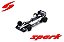 Fórmula 1 Brabham BT55 GP Monaco 1986 Elio de Angelis 1:18 Spark - Imagem 1