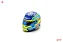 Capacete Fernando Alonso Aston Martin Aramco F1 Team 2024 3 1:5 Spark - Imagem 1