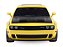 Dodge Challenger SRT Hellcat Redeye Widebody NYC Hellcab 2023 1:18 Solido Amarelo - Imagem 3