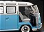 Volkswagen Kombi Samba 1962 1:12 Sunstar Azul - Imagem 10
