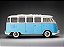 Volkswagen Kombi Samba 1962 1:12 Sunstar Azul - Imagem 3