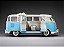 Volkswagen Kombi Samba 1962 1:12 Sunstar Azul - Imagem 8