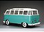 Volkswagen Kombi Samba 1962 1:12 Sunstar Verde - Imagem 5