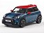 Mini Cooper John Cooper Works 2023 1:43 Solido Azul - Imagem 1