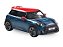 Mini Cooper John Cooper Works 2023 1:43 Solido Azul - Imagem 5