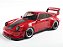 Porsche RWB Bodykit Taikano Kaishin 2024 1:18 Solido Vermelho - Imagem 1