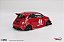 Fiat Abarth 595 Liberty Walk LB-WORKS x Abas Works 1:18 TopSpeed Vermelho - Imagem 2