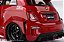 Fiat Abarth 595 Liberty Walk LB-WORKS x Abas Works 1:18 TopSpeed Vermelho - Imagem 5