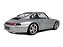 Porsche 911 (993) Carrera 4S 1995 1:8 GT Spirit Prata - Imagem 2