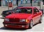 Mercedes Benz 300CE 6.0 AMG "The Hammer" Widebody 1988 1:43 Solido Vermelho - Imagem 1